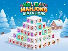 Trò chơi Holiday Mahjong Dimensions trực tuyến