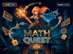 Trò chơi MathQuest trực tuyến