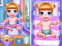 Trò chơi Princess New Born Twins Baby Care trực tuyến
