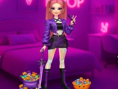 Trò chơi K-Pop Halloween Dress Up trực tuyến