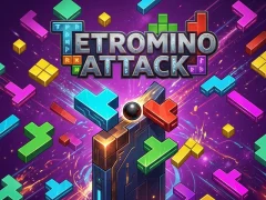Trò chơi Tetromino Attack trực tuyến