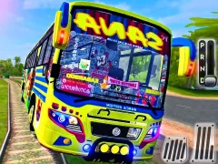 Trò chơi Mô phỏng xe buýt Ấn Độ trên đồi 3D trực tuyến