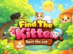 Trò chơi Find the Kitten Spot the Cat trực tuyến