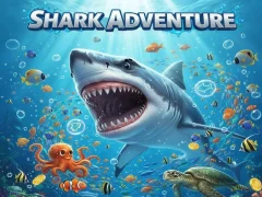 Trò chơi Shark Adventure trực tuyến