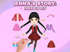 Trò chơi Anna's Story: Dress Up DIY trực tuyến