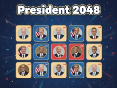 Trò chơi President 2048 trực tuyến