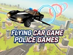 Trò chơi Flying Car Game Police Games trực tuyến