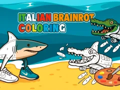 Trò chơi Italian Brainrot Coloring trực tuyến