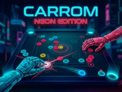 Trò chơi Carrom Neon Edition trực tuyến