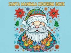 Trò chơi Santa Mandala Coloring Pages trực tuyến