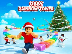 Trò chơi Obby Rainbow Tower trực tuyến