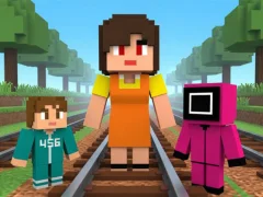 Trò chơi Squid Game Craft Runner trực tuyến