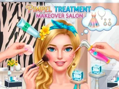 Trò chơi Pimple Treatment Makeover Salon trực tuyến