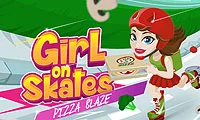Trò chơi Girl on Skates Pizza Mania trực tuyến