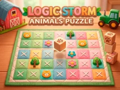 Trò chơi Logic Storm: Animals Puzzle trực tuyến
