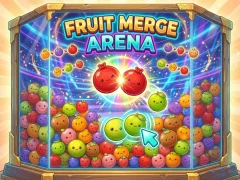 Trò chơi Fruit Merge Arena trực tuyến