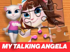 Trò chơi My Talking Angela Jigsaw Puzzle trực tuyến