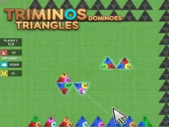 Trò chơi Triminos Dominoes Triangles trực tuyến