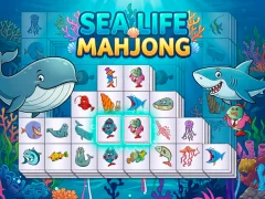Trò chơi Sea life mahjong trực tuyến