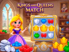 Trò chơi Kings and Queens Match trực tuyến