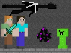 Trò chơi Steve và Alex Dragon Egg  trực tuyến