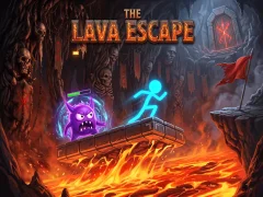 Trò chơi The Lava Escape trực tuyến