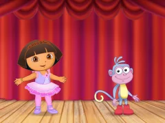 Trò chơi Dora's Ballet Adventures trực tuyến