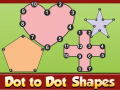 Trò chơi Dot To Dot Shapes trực tuyến