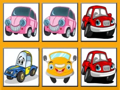 Trò chơi Funny Cars Memory trực tuyến
