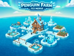 Trò chơi Penguin Farm - Ice Merge trực tuyến