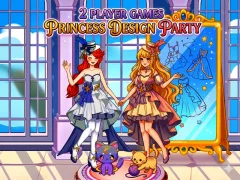 Trò chơi 2 Player Games Princess Design Party trực tuyến