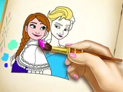 Trò chơi Ice Kingdom Coloring Book trực tuyến
