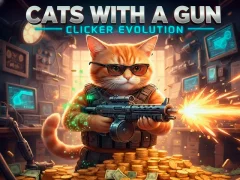 Trò chơi Cats with a Gun Clicker Evolution trực tuyến