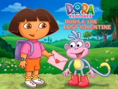Trò chơi Dora The explorer Dora & The Lost Valentine trực tuyến