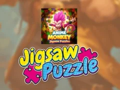Trò chơi Anime Monkey Jigsaw Puzzles trực tuyến