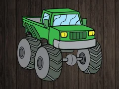 Trò chơi Monster Truck Jigsaw trực tuyến