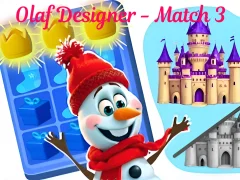 Trò chơi Olaf Designer - Match 3 trực tuyến