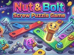 Trò chơi Nut & Bolt Screw Puzzle Game trực tuyến