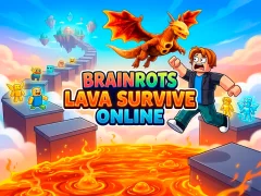 Trò chơi Brainrots Lava Survive Online trực tuyến