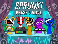 Trò chơi Sprunki Phase 6 Alive trực tuyến