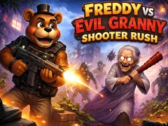 Trò chơi Freddy vs Evil Granny Shooter Rush trực tuyến