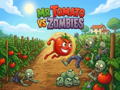 Trò chơi Mr Tomato VS Zombies trực tuyến