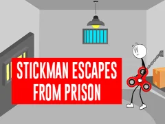 Trò chơi Stickman Escapes From Prison trực tuyến