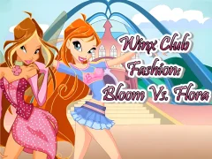 Trò chơi Winx Club Fashion: Bloom vs Flora trực tuyến