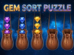 Trò chơi Gem Sort Puzzle trực tuyến