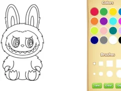 Trò chơi Labubu Coloring Book trực tuyến