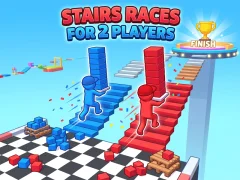 Trò chơi Stairs Races For 2 Players trực tuyến