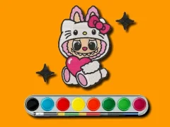 Trò chơi Labubu Coloring Adventure trực tuyến