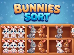 Trò chơi Bunnies Sort trực tuyến