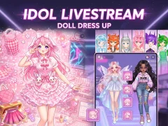 Trò chơi Idol Livestream: Doll Dress Up trực tuyến